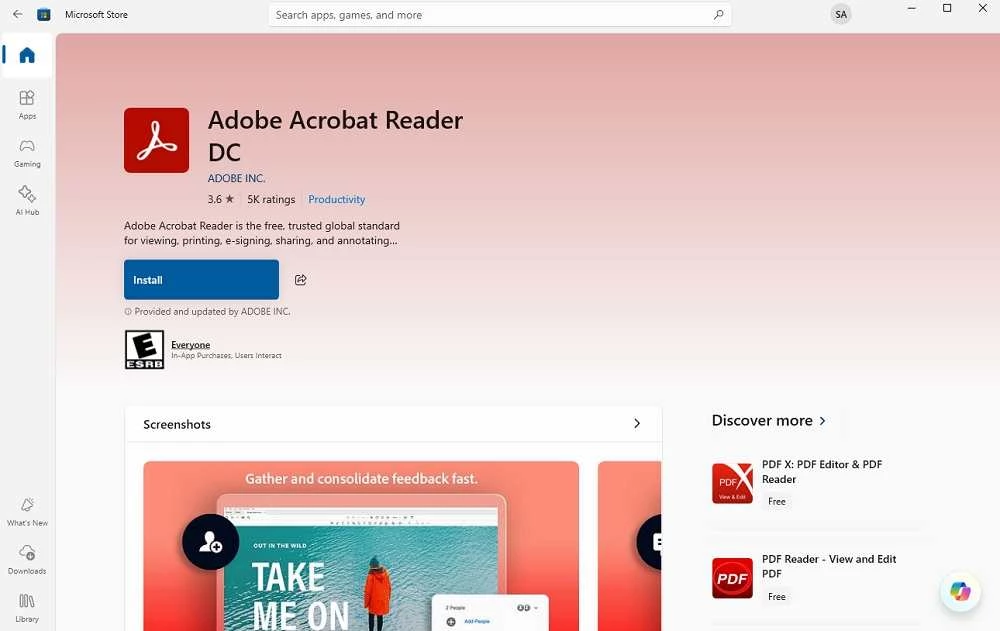 Microsoft Store — screenshot 1